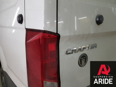 Рис. 2 Наши проекты: Пневмоподвеска на Crafter Новый (2017-н.в.) - Этапы установки