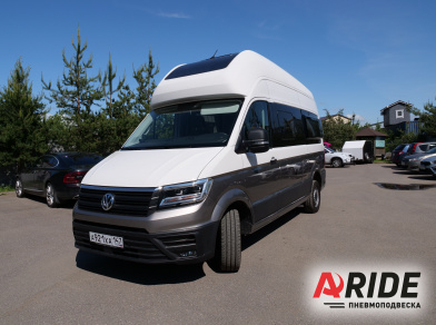 Рис. 1 Наши проекты: Пневматические подушки на Volkswagen Crafter 