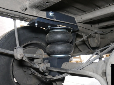 Рис. 4 Наши проекты: Пневмоподвеска задняя ось Фольцваген Крафтер