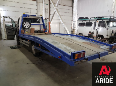 Рис. 9 Наши проекты: Пневмоподвеска на VW Крафтер 50 - Этапы установки