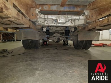 Рис. 6 Наши проекты: Пневмоподвеска на VW Крафтер 50 - Этапы установки