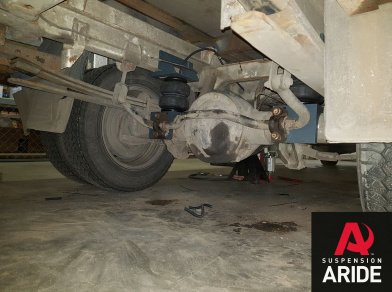 Рис. 5 Наши проекты: Пневмоподвеска на VW Крафтер 50 - Этапы установки