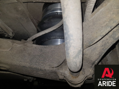 Рис. 2 Наши проекты: Пневмоподвеска на Volkswagen Multivan - Этапы установки