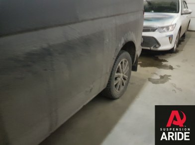 Рис. 9 Наши проекты: Пневмоподвеска на Volkswagen Multivan - Этапы установки