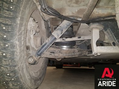 Рис. 3 Наши проекты: Пневмоподвеска на Volkswagen Multivan - Этапы установки