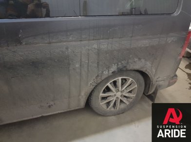 Рис. 1 Наши проекты: Пневмоподвеска на Volkswagen Multivan - Этапы установки