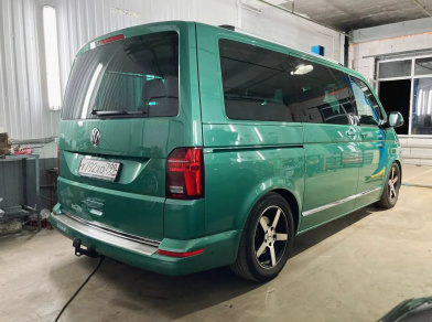 Рис. 4 Наши проекты: Пневмоподвеска VW Multivan