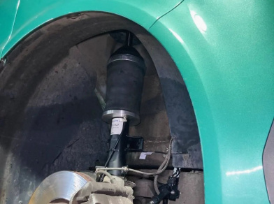 Рис. 6 Наши проекты: Пневмоподвеска VW Multivan