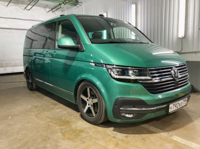 Рис. 1 Наши проекты: Пневмоподвеска VW Multivan