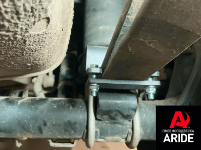 Рис. 5 Наши проекты: Установка комплекта пневмоподвески на Volkswagen Caddy