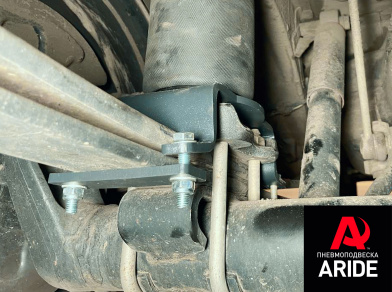 Рис. 4 Наши проекты: Установка комплекта пневмоподвески на Volkswagen Caddy