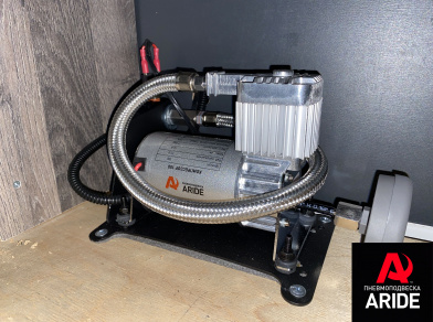 Рис. 7 Наши проекты: Вспомогательная пневмоподвеска на Volkswagen Caddy