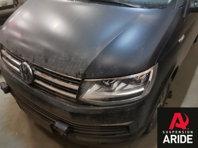 Рис. 1 Наши проекты: Пневмоподвеска на Volkswagen Caddy для комфорта - Этапы установки