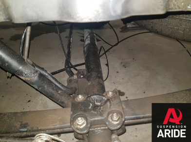 Рис. 2 Наши проекты: Пневмоподвеска на Volkswagen Caddy для комфорта - Этапы установки