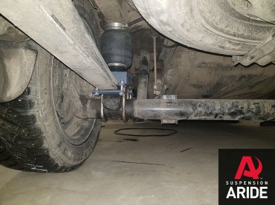 Рис. 3 Наши проекты: Пневмоподвеска на Volkswagen Caddy для комфорта - Этапы установки