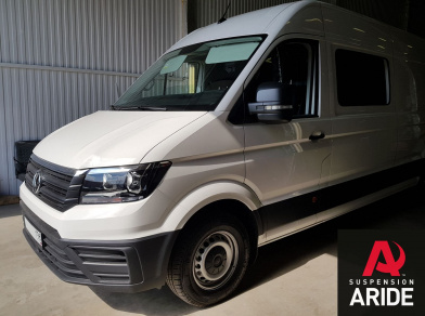 Рис. 1 Наши проекты: Пневмоподвеска на Крафтер (2017-н.в.) - Этапы установки