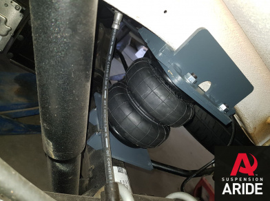 Рис. 3 Наши проекты: Пневмоподвеска на Крафтер (2017-н.в.) - Этапы установки