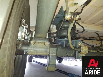 Рис. 2 Наши проекты: Пневмоподвеска на Крафтер (2017-н.в.) - Этапы установки