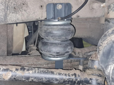 Рис. 3 Наши проекты: Установка пневмоподвески Камаз 43253 / 43255