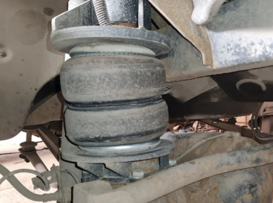 Рис. 6 Наши проекты: Полная пневмоподвеска УАЗ Патриот