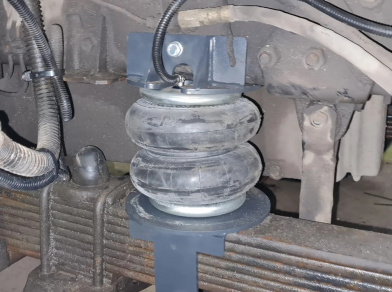 Рис. 2 Наши проекты: Установка пневмоподвески МАЗ Зубренок