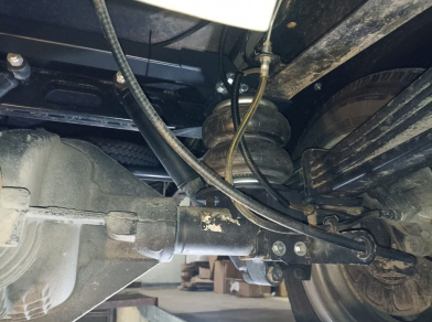 Рис. 2 Наши проекты: Установка пневмоподвески ГАЗель Некст