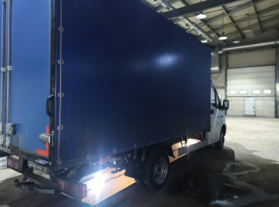 Рис. 5 Наши проекты: Установка пневмоподвески ГАЗель Некст