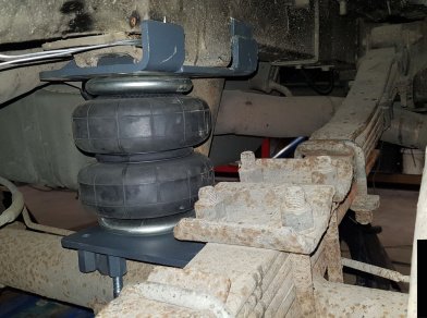 Рис. 9 Наши проекты: Пневмоподвеска на заднюю ось Chevrolet Van G20 Starcraft