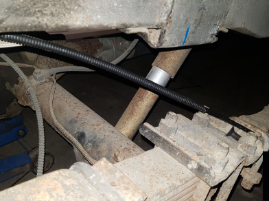 Рис. 4 Наши проекты: Пневмоподвеска на заднюю ось Chevrolet Van G20 Starcraft