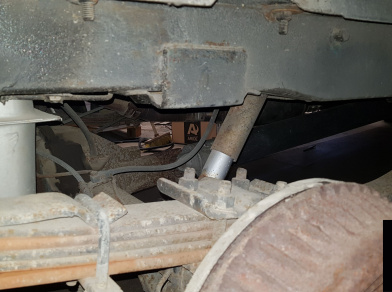 Рис. 2 Наши проекты: Пневмоподвеска на заднюю ось Chevrolet Van G20 Starcraft