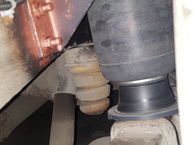 Рис. 6 Наши проекты: Пневмоподвеска на белый Chevrolet Express 1500