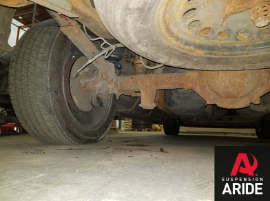 Рис. 9 Наши проекты: Пневмоподвеска на Chevrolet Express 1500 в СТО - Этапы установки