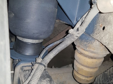 Рис. 7 Наши проекты: Пневмоподвеска на Chevrolet Express 1500 с ГБО - Этапы установки