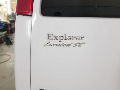 Рис. 3 Наши проекты: Пневмоподвеска на Chevrolet Express 1500 с ГБО - Этапы установки