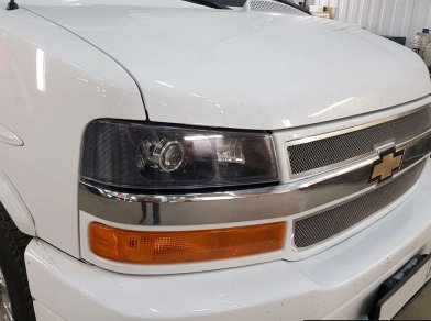 Рис. 2 Наши проекты: Пневмоподвеска на Chevrolet Express 1500 с ГБО - Этапы установки