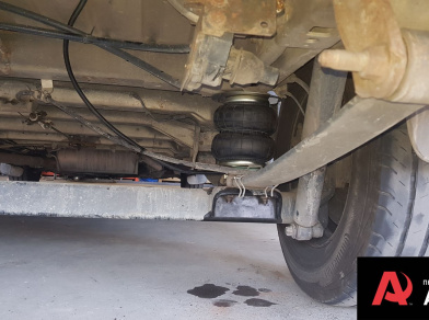 Рис. 2 Наши проекты: Пневмоподвеска на Ситроен Джампер в Санкт-Петербурге