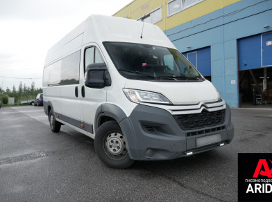 Рис. 1 Наши проекты: Пневмоподвеска на заднюю ось Citroen Jamper