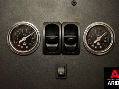 Рис. 5 Наши проекты: Пневмоподвеска на заднюю ось Citroen Jamper