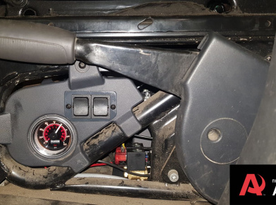 Рис. 3 Наши проекты: Установка комплекта с системой управления на Citroen Jumper 