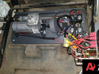 Рис. 1 Наши проекты: Установка комплекта с системой управления на Citroen Jumper 