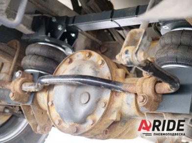 Рис. 3 Наши проекты: Пневмоподвеска на Dodge Sprinter 