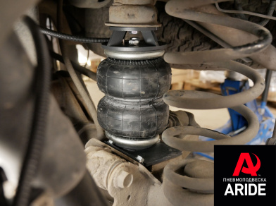 Рис. 9 Наши проекты: Пневмоподвеска Dodge RAM 1500