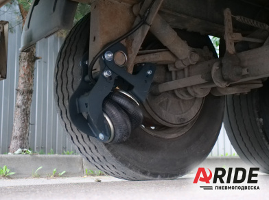 Рис. 5 Наши проекты: Механизм подъёма оси BPW