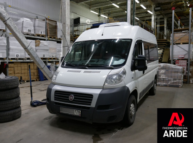 Рис. 1 Наши проекты: Пневмоподвеска на заднюю ось Фиат Дукато