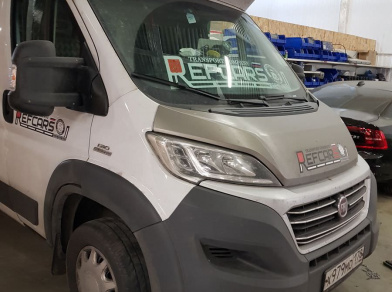 Рис. 1 Наши проекты: Пневмоподвеска на Fiat Ducato для усиления - Этапы установки