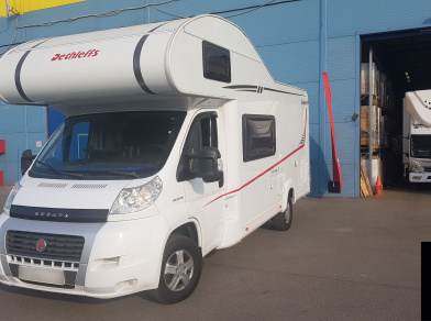 Рис. 2 Наши проекты: Установка пневмоподвески на дом на колесах Fiat Ducato