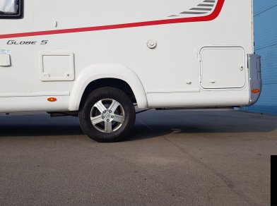 Рис. 3 Наши проекты: Установка пневмоподвески на дом на колесах Fiat Ducato