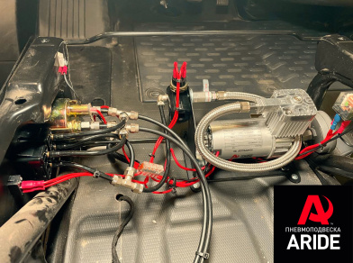 Рис. 5 Наши проекты: Установка вспомогательной пневмоподвески на Fiat Ducato