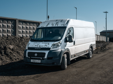 Рис. 1 Наши проекты: Пневмоподушки на Fiat Ducato MAXI