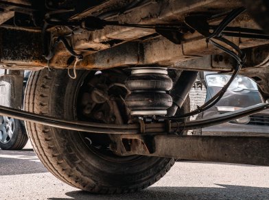 Рис. 4 Наши проекты: Установка пневмоподвески на FIAT Decuto MAXI